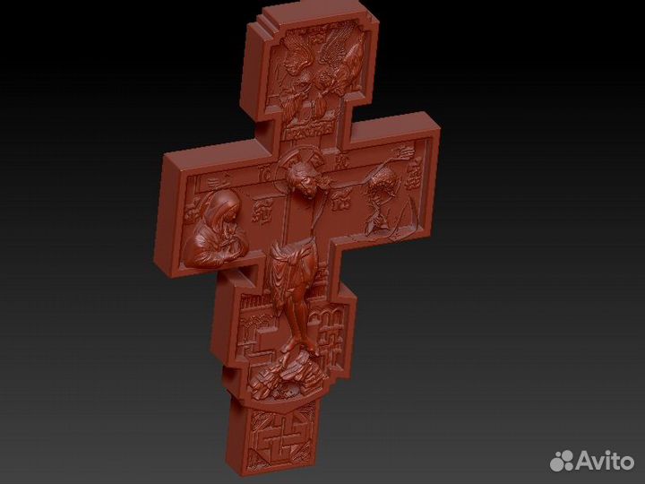 3д макеты cnc. Ангелы,иконы,киоты,кресты (для чпу)