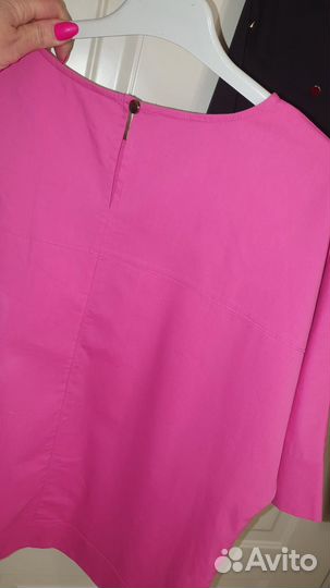 Новая блуза с цветком хлопок и брюки хлопок