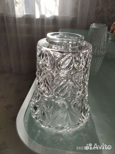 Хрустальные плафоны времён СССР в наличии 5 штук