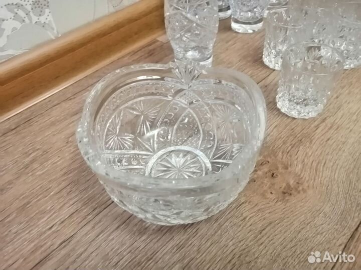 Хрустальная посуда набор