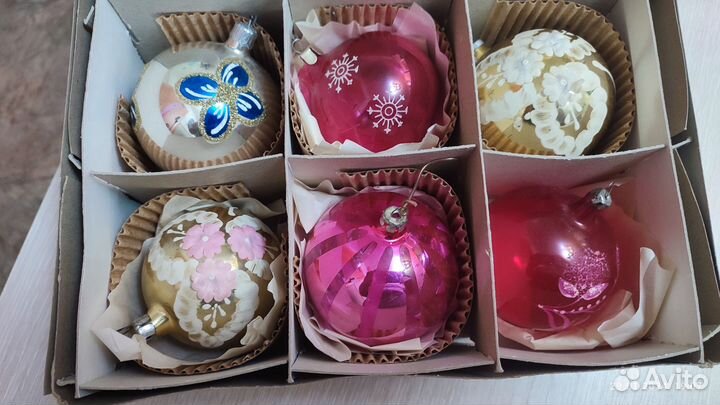 Елочные игрушки СССР