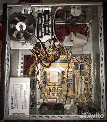 Системный блок по запчастям