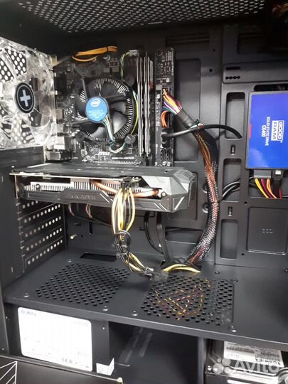 Игровой i5 7400/ssd/hdd/gigabyte GeForce GTX 1060