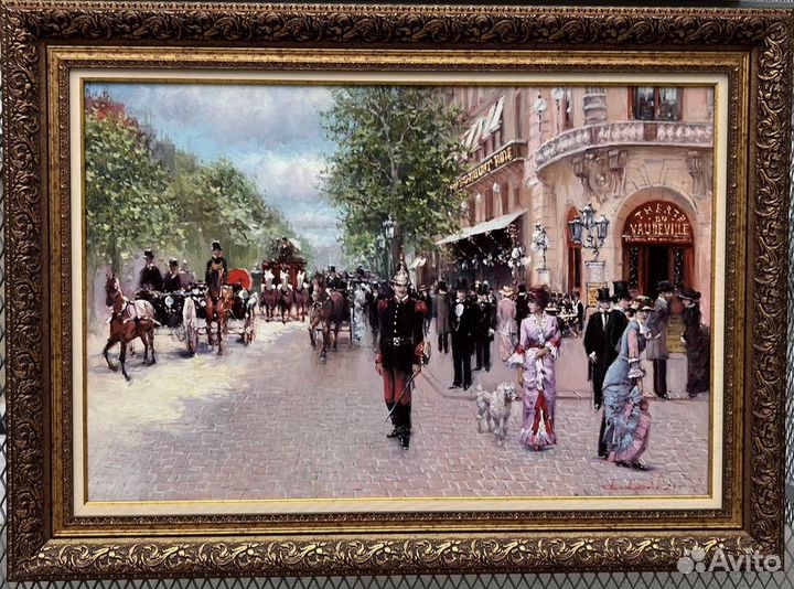 Картина маслом на холсте