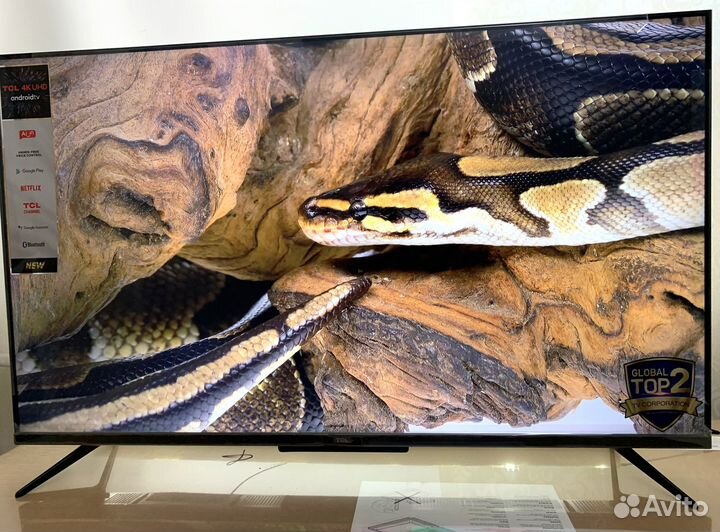 Premium телевизор 50'' без рамок, 4K, HDR, SMART