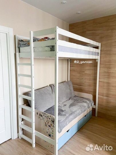 Детская кровать чердак