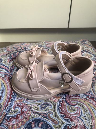 Босоножки детские для девочек 27 Леопард