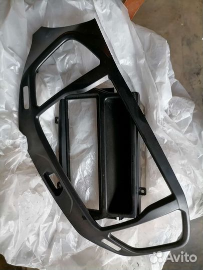 Рамка для магнитолы лада веста