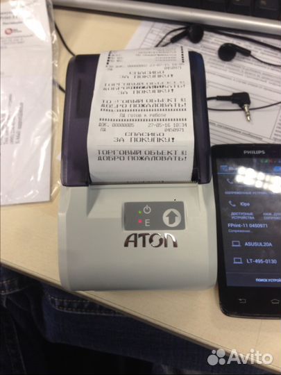 Принтер чеков FPrint-11 для енвд RS+USB+Bluetooth