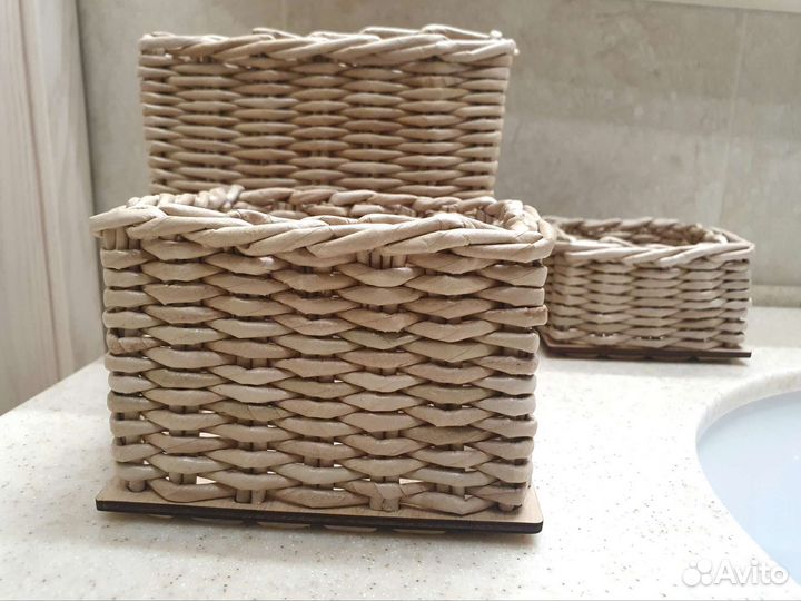 Коробки корзины для хранения, декор интерьера
