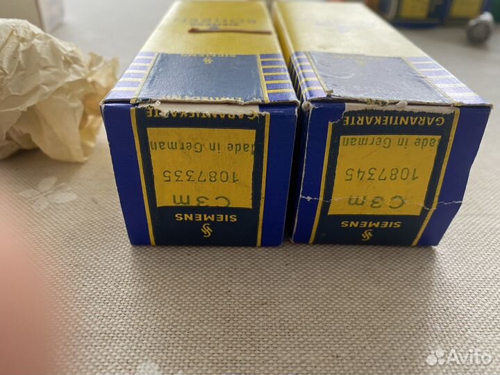 Радио Лампа Siemens C3M -4 шт, новые