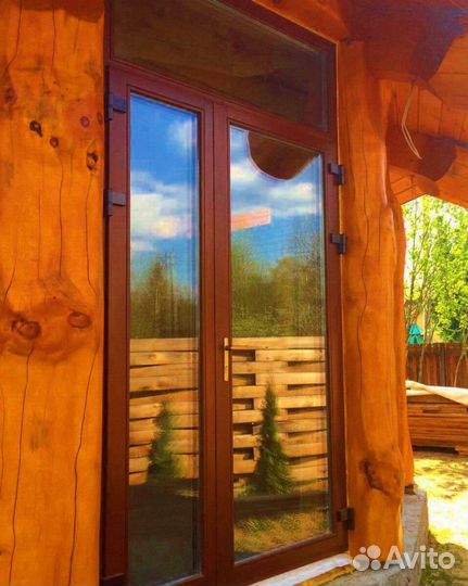 Пластиковые окна. остекление коттеджей