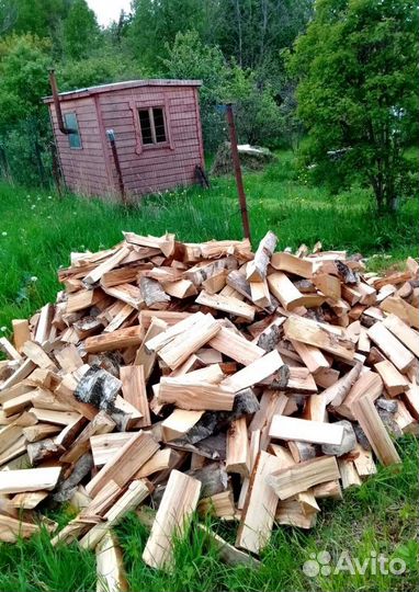 Дрова колотые Осина