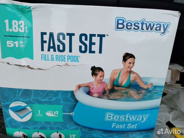 Водораспорный бассейн bestway