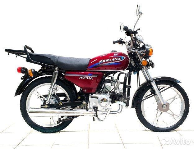 Мотоленд альфа 11(цвет-красный)
