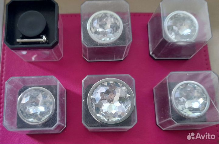 Ручка Брасс Горный хрусталь