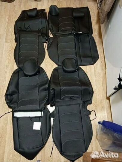 Чехлы автомобильные kia pikanto из эко кожи