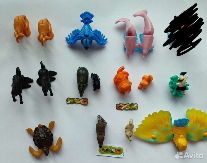 Игрушки киндер сюрприз