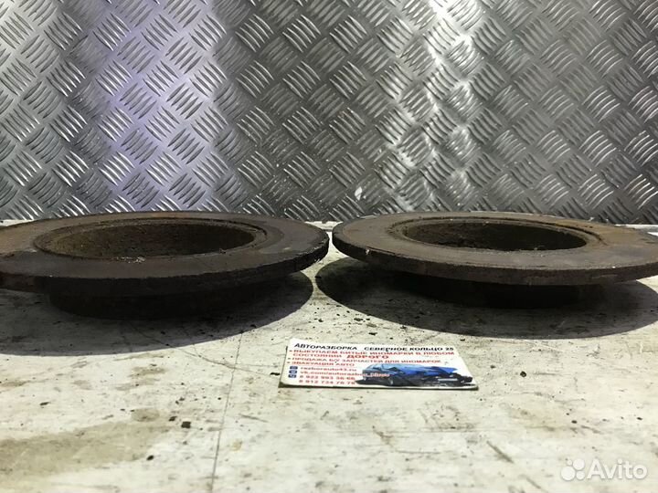 Диск тормозной задний Ауди А4Б6 Audi A4B6