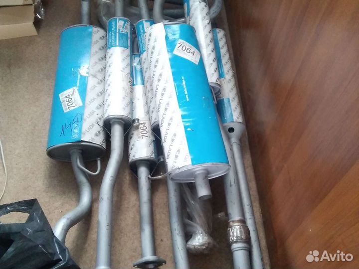 Глушитель ваз 2172. закатной