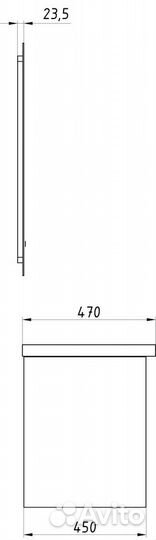 Зеркало ASB-Mebel Марика 70 (12224)