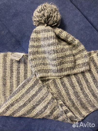 Комплект шапка и шарф