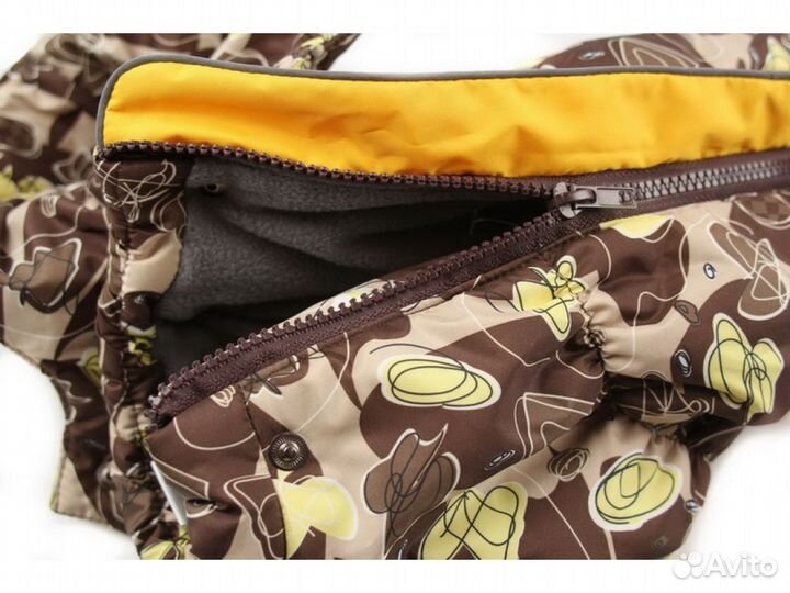 Зимний утепленный комбинезон для Таксы