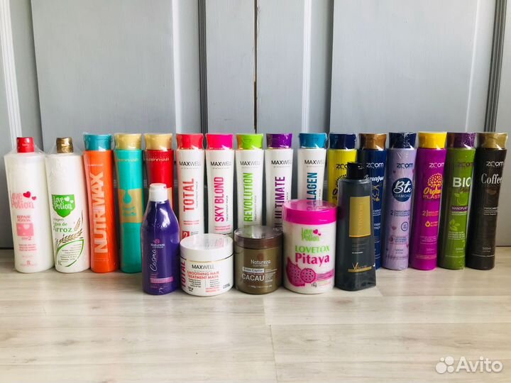 Составы для реконструкции волос Кератин, ботокс