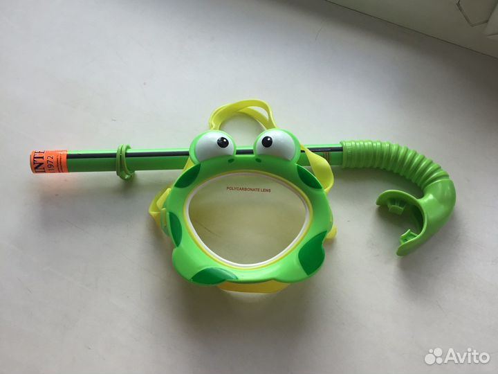 Маска для плавания intex детская