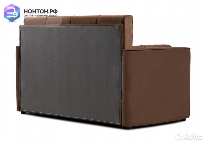 Диван выкатной Мелани коричневый