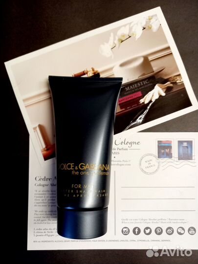 Бальзам после бритья D&G the one gentleman