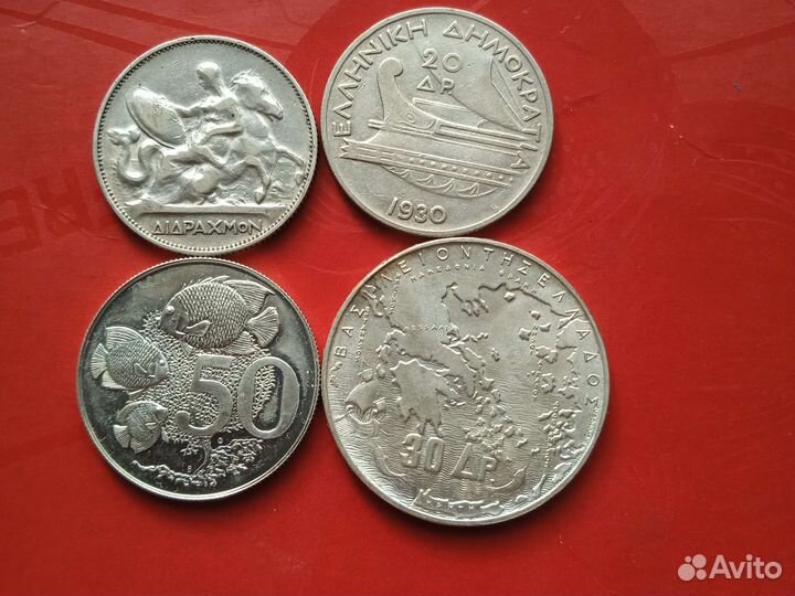 Иностранные монеты серебряные