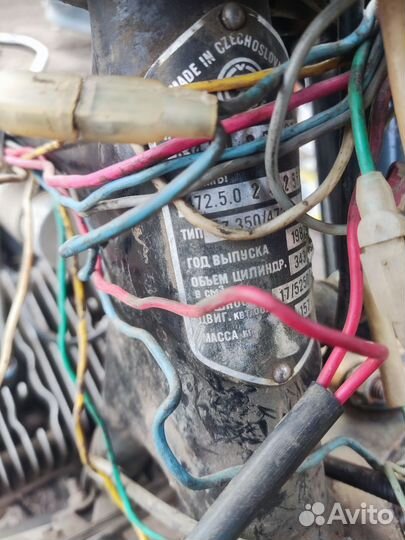 Чезет 350 ява