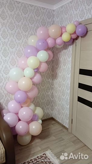 Фотозоны из воздушных шаров