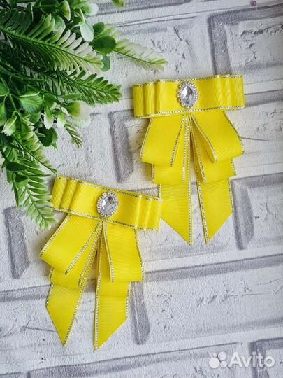 Галстук брошь для девочки