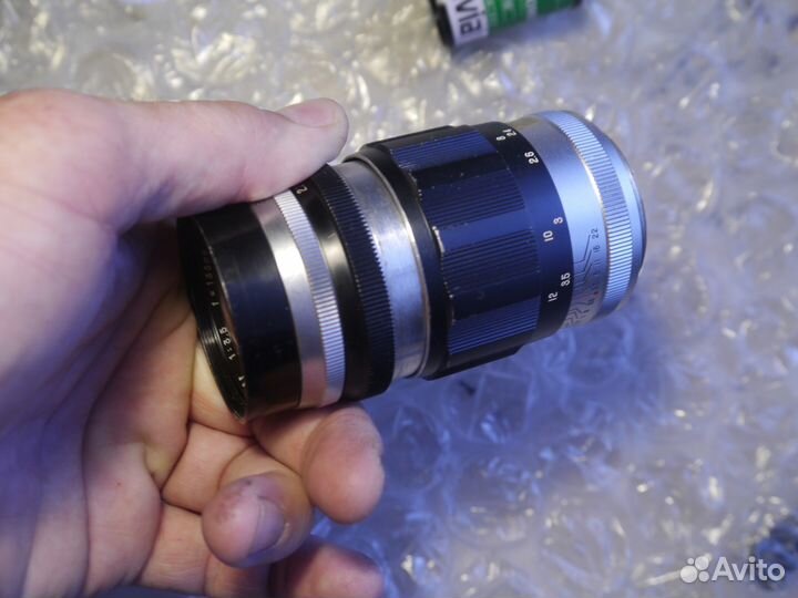 Такумар м42 портретник 1З5мм отличныйстарый-старый