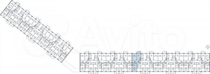 2-к. квартира, 71,3 м², 6/17 эт.