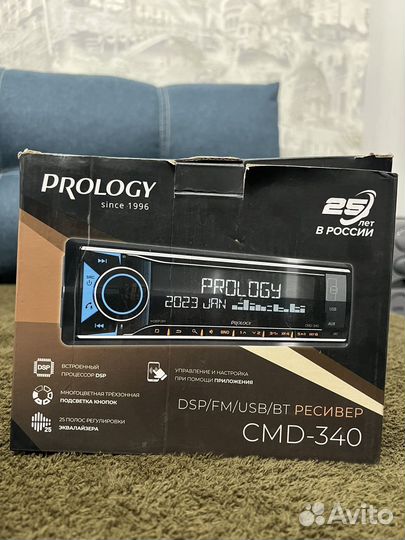 Магнитола Prology cmd 340
