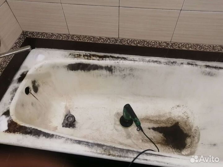 Реставрация ванн жидким акрилом