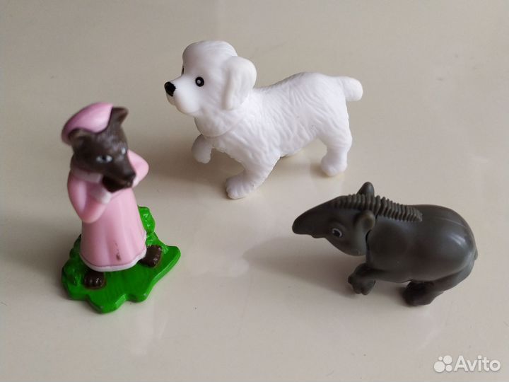 Игрушки фигурки животных