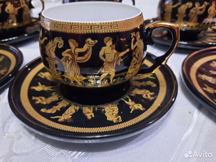 Чайные пары 6 штук, Греция