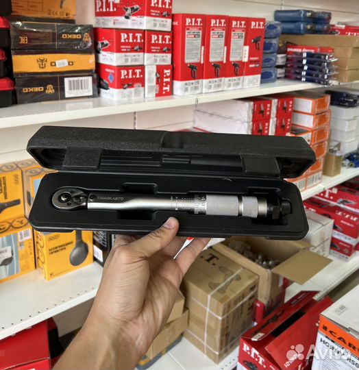 Ключ динамометрический 1/4 270мм, 2-24Hm МАЯКАВТО