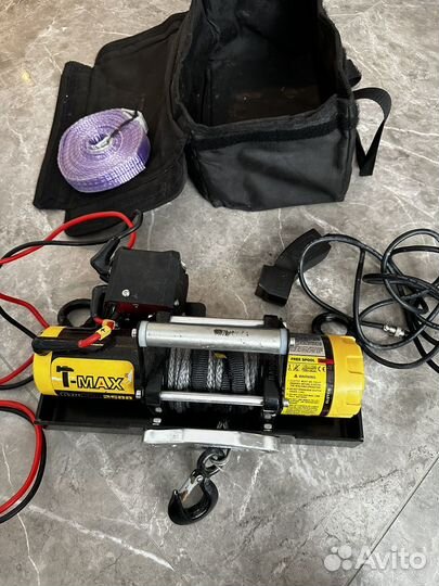 Лебедка электрическая T-MAX ATV Pro2500