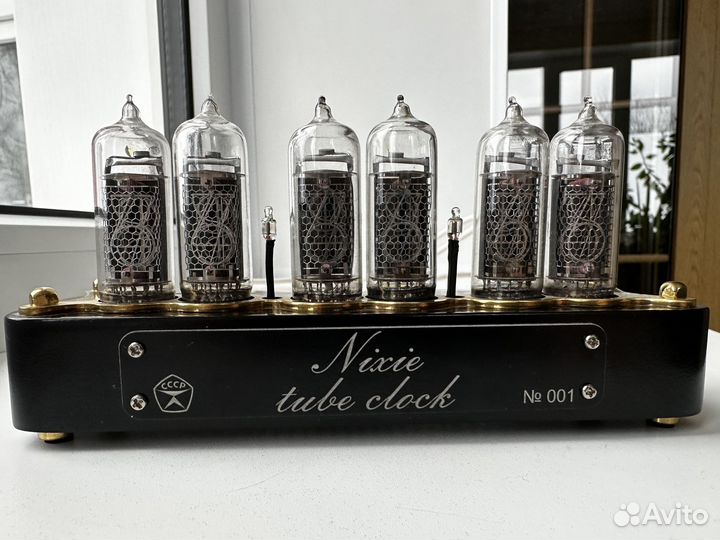 Ламповые Nixie газоразрядные часы ин-12 ин-18 ин-1