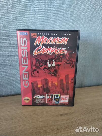 Maximum Carnage Sega Genesis
