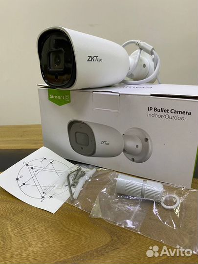 IP камера 5MP ZKTeco BS-855P22T-S7-MI с микр. и SD