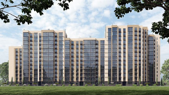 2-к. квартира, 67,6 м², 1/13 эт.