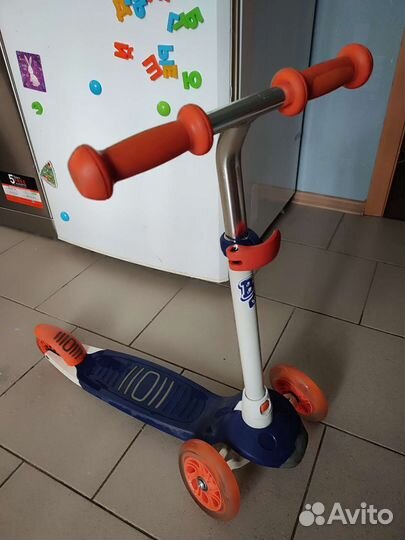 Самокат Oxelo B1 детский трехколесный Декатлон