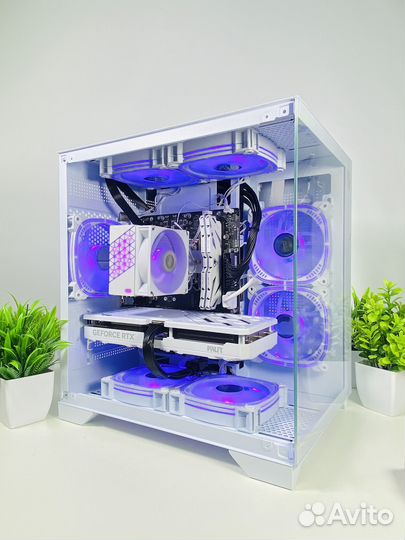 Белый игровой пк I5 12400F / RTX 4070 с гарантией