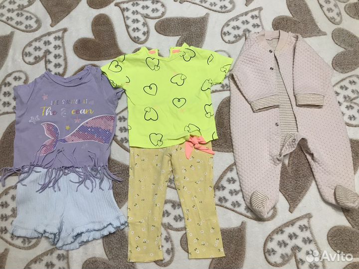Детские вещи пакетом для девочек